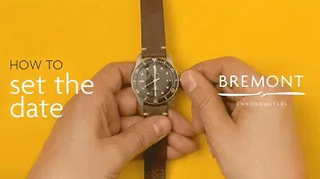 How To Set The Date On Your Bremont S301 Watch - SOUND ON!