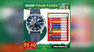 PAGANI DESIGN Men's Watches 2024 New Mechanical Automatic Watch For Men 200M Diving Top Brand Lux