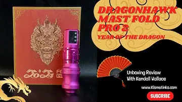DragonHawk Mast Fold Pro 2 - Year of the Dragon Unboxing Review