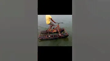 diy gear system paddle boat
