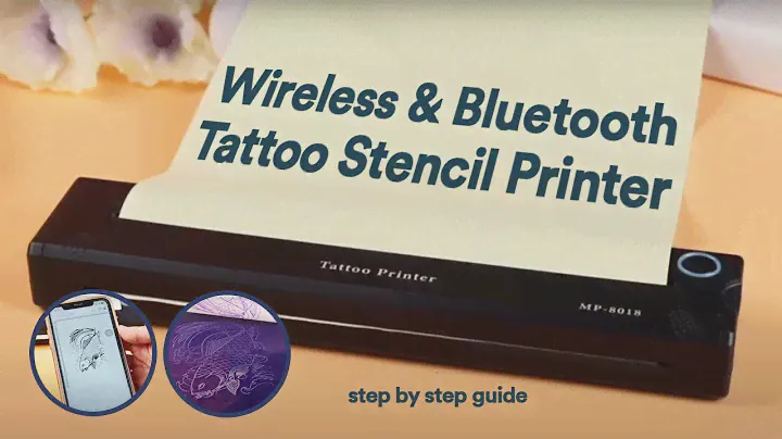 Step-by-Step Guide On Wireless & Bluetooth Tattoo Stencil Printer