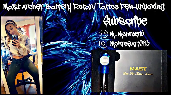 MAST ARCHER BATTERY ROTARY TATTOO PEN UNBOXING (M3TV)