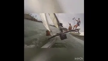Hobie 16 Sailing at Whiskeytown lake CA