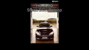 Subaru outback H6 EZ30 stock ecu remap