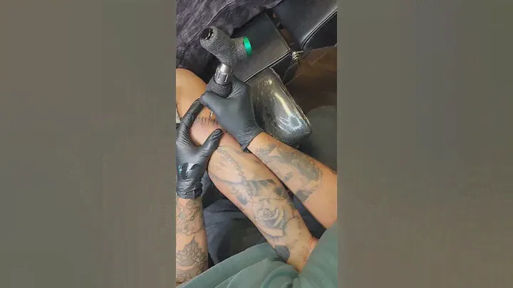 dragonhawk mast flex tattoo pen with mast wireless battery pack #tattoomachine