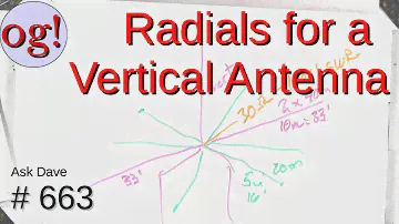 Radials for a Vertical Antenna (#663)