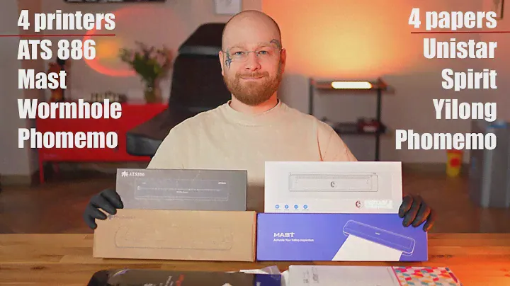 Best Thermal Tattoo Printers: ATS886, MAST, WORMHOLE, PHOMEMO