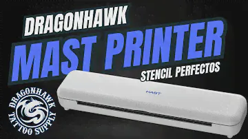 NUEVA DRAGONHAWK Thermal Printer! TATTOO PRINTER | MEJOR que Phomemo M08F?