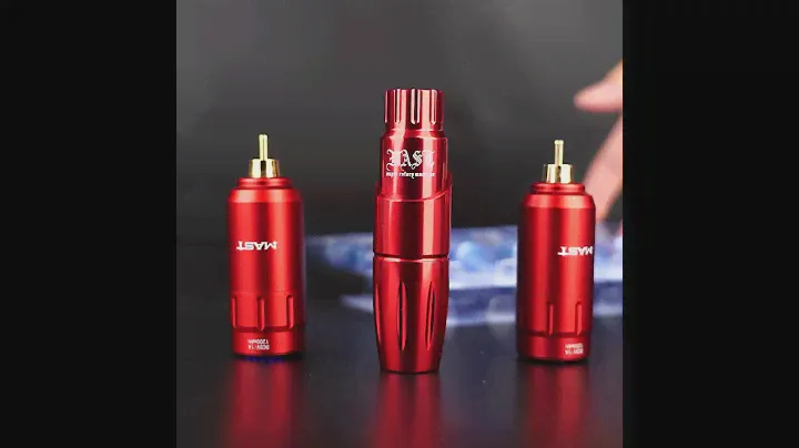 Dragonhawk Mast Tour Wireless Tattoo Kit ( Colour: Red )